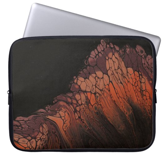 バタフライエフェクトエレクトロニクスバッグ ラップトップスリーブ (正面)