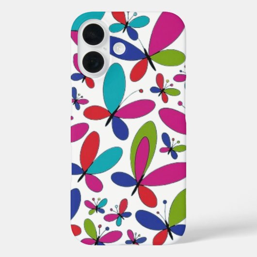 バタフライエレガンスアンド美しい Case-Mate iPhoneケース (裏面)