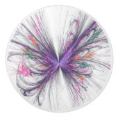 バタフライエレガントフラクタル セラミックノブ (正面)