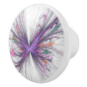 バタフライエレガントフラクタル セラミックノブ (右)