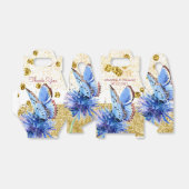 バタフライエレガントモダン結婚式の引き出物ボックス フェイバーボックス (折り畳みなし)