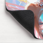 バタフライエンジェルマウスパッド マウスパッド (コーナー)