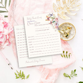 バタフライエンチャントベビー予測アドバイスカード