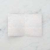 バタフライオンオーキッドブロッサムノテカード カード (内部)