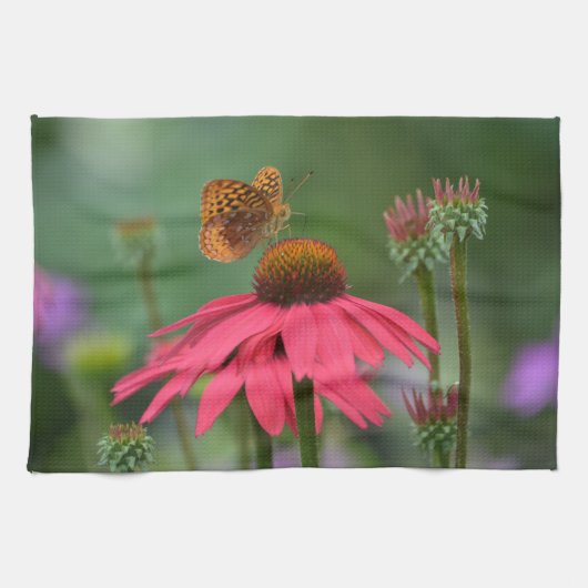 バタフライオンコンフロアー キッチンタオル (横)