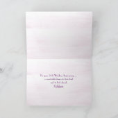 バタフライオンコーンフラワー20周年記念カード カード (内部)