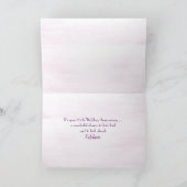 バタフライオンコーンフラワー64周年記念カード カード (内部)