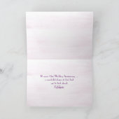 バタフライオンコーンフラワー72周年記念カード カード (内部)