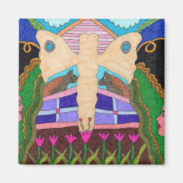 バタフライオンザファーム マグネット