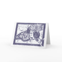 バタフライオンチスルウッドブ日本のロックプリント