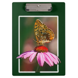 バタフライオンパープルコンフロアー クリップボード