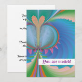 バタフライカスタム招待状 招待状 (正面/裏面)