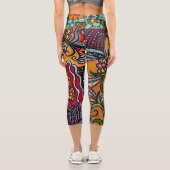 バタフライカプリレギングズバイローリー カプリレギンス (裏面)