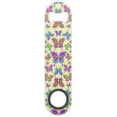 バタフライカラフルタトゥースタイル スピード栓抜き (正面)