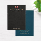 バタフライカラフルネックレスブレスレットディスプレイカード (デスク)