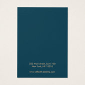 バタフライカラフルネックレスブレスレットディスプレイカード (裏面)