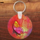 バタフライカラーブラスト キーホルダー (正面)