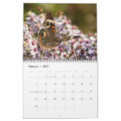 バタフライカレンダー2026 カレンダー (2月 2027)