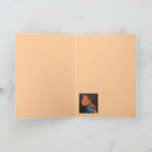 バタフライカード付きツバメ カード (内部)