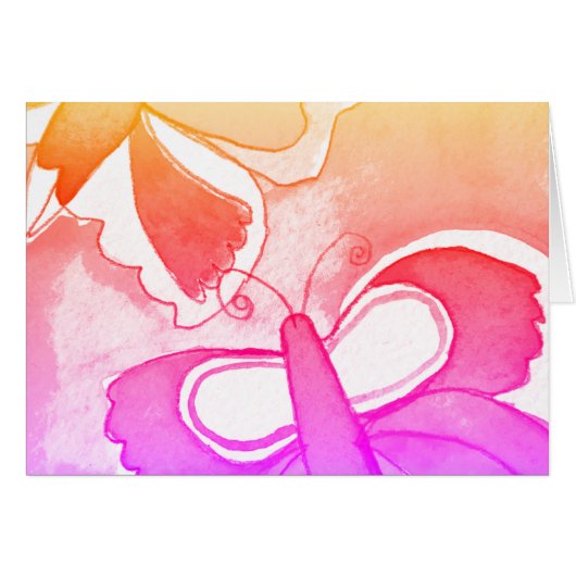 バタフライカード (正面横)