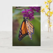 バタフライカード カード (黄色い花)