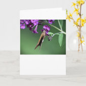 バタフライカード カード (黄色い花)