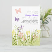 バタフライガーデンインパステル 招待状 (スタンド正面)