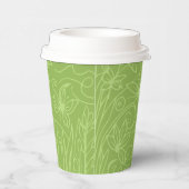 バタフライガーデングリーン 紙コップ (右)