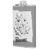 バタフライガーデンスケッチ フラスク (左)