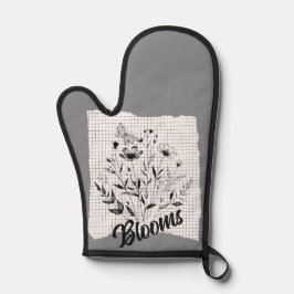 バタフライガーデンスケッチ 鍋つかみ