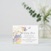 バタフライガーデンディスプレイシャワー エンクロージャーカード (スタンド正面)