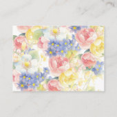 バタフライガーデンディスプレイシャワー エンクロージャーカード (裏面)