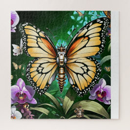 バタフライガーデンディライト ジグソーパズル