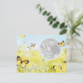 バタフライガーデンハガキ ポストカード (スタンド正面)