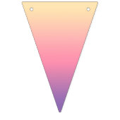 バタフライガーデンハッピーバースデーバンティングフラッグ バンティングフラッグ (第1の旗)