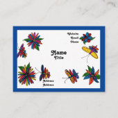 バタフライガーデンビジネスカード 名刺 (正面)