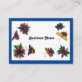 バタフライガーデンビジネスカード 名刺 (裏面)