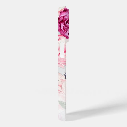 バタフライガーデンピンクフローラ Case-Mate iPhoneケース (裏面 / 右)