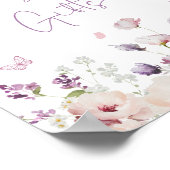 バタフライガーデンブックス&ギフトサイン ポスター (角)