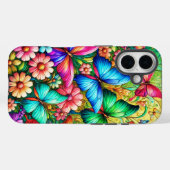バタフライガーデンブリス Case-Mate iPhoneケース (裏面 (横))