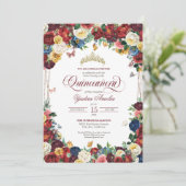 バタフライガーデンブルゴーニュ王室のフローラキンセアニェラ 招待状 (スタンド正面)