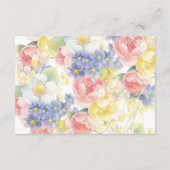 バタフライガーデンベビー囲いカード用ブック エンクロージャーカード (裏面)