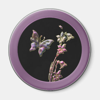 バタフライガーデンマグネット マグネット