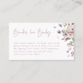 バタフライガーデン図書要求エンクロージャカード プレイスカード (正面)