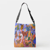 バタフライガーデン クロスボディバッグ (裏面)