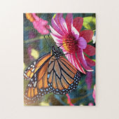 バタフライガーデン ジグソーパズル (縦)