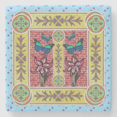 バタフライガーデン ストーンコースター (正面)