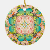 バタフライガーデン セラミックオーナメント (正面)