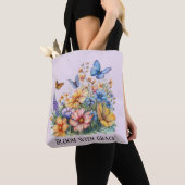 バタフライガーデン:トートバッグ トートバッグ (クローズアップ)