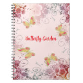 バタフライガーデン ノートブック (正面)